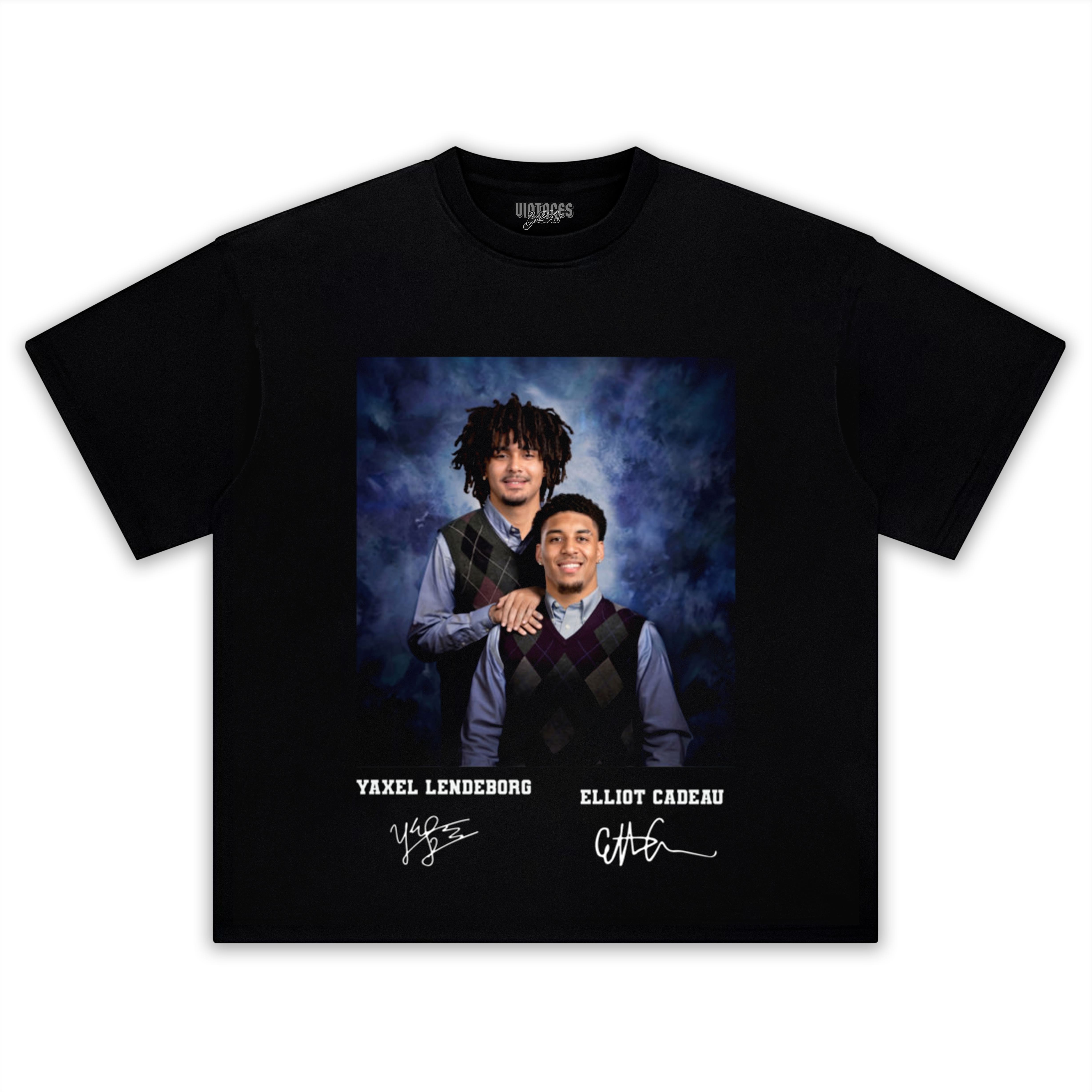 YAXEL LENDEBORG ELLIOT CADEAU STEP BROTHERS MICHIGAN BASKETBALL TANK TOP & TEE & LONG SLEEVE & LAYERED LS & HOODIE