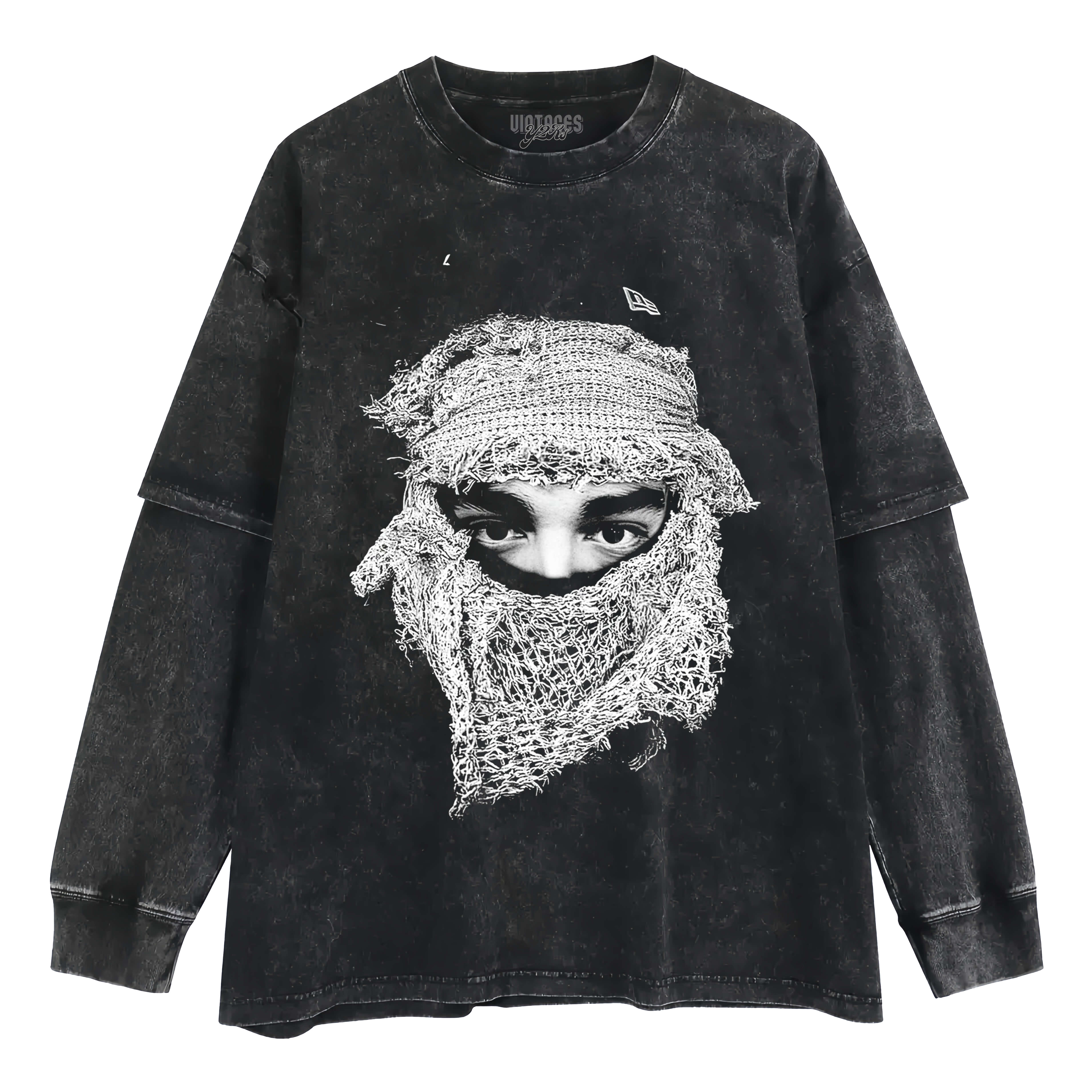 YEAT GRAPHIC LAYERED LONG SLEEVE