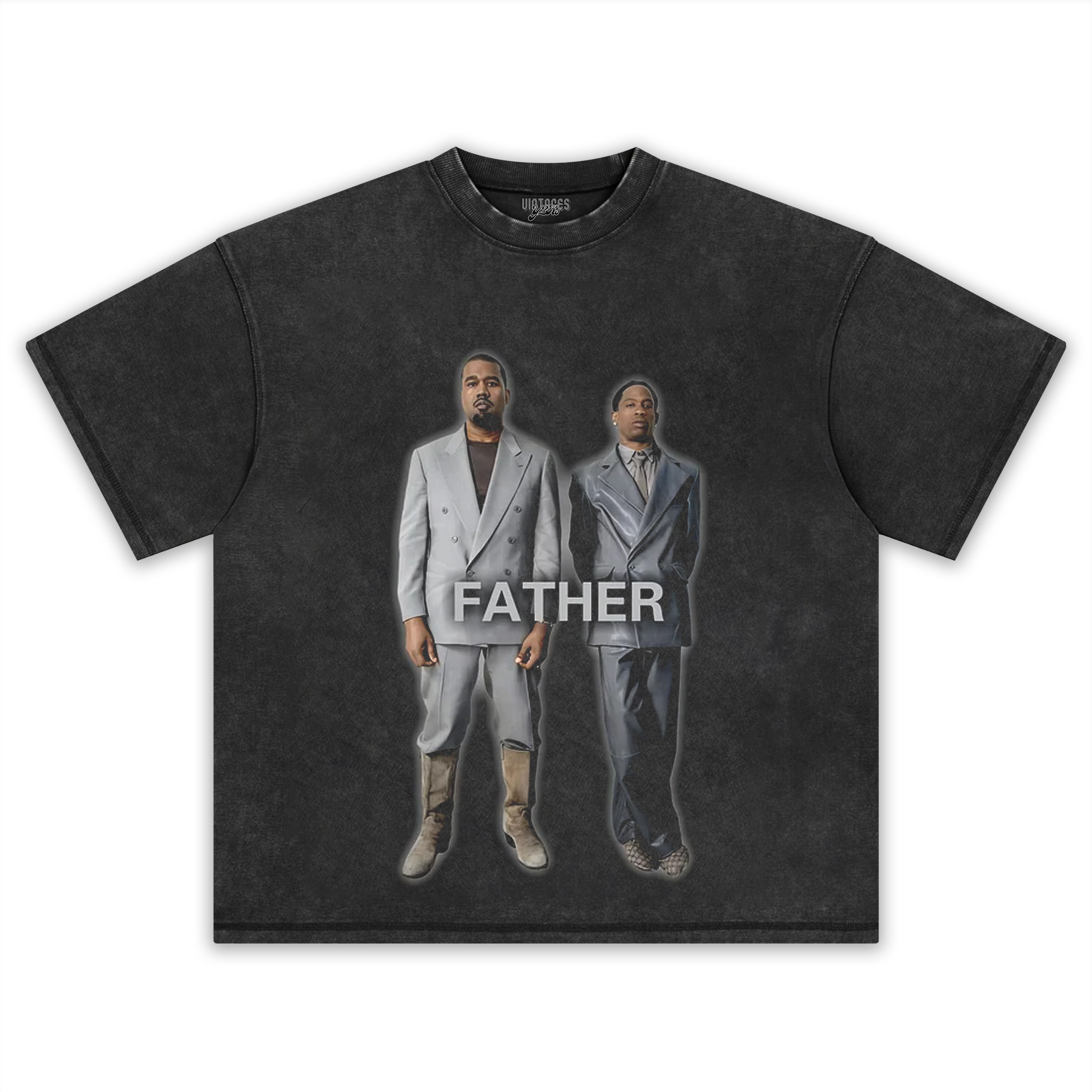 YE TRAVIS SCOTT FATHER TANK TOP & TEE & LONG SLEEVE & LAYERED LS & HOODIE