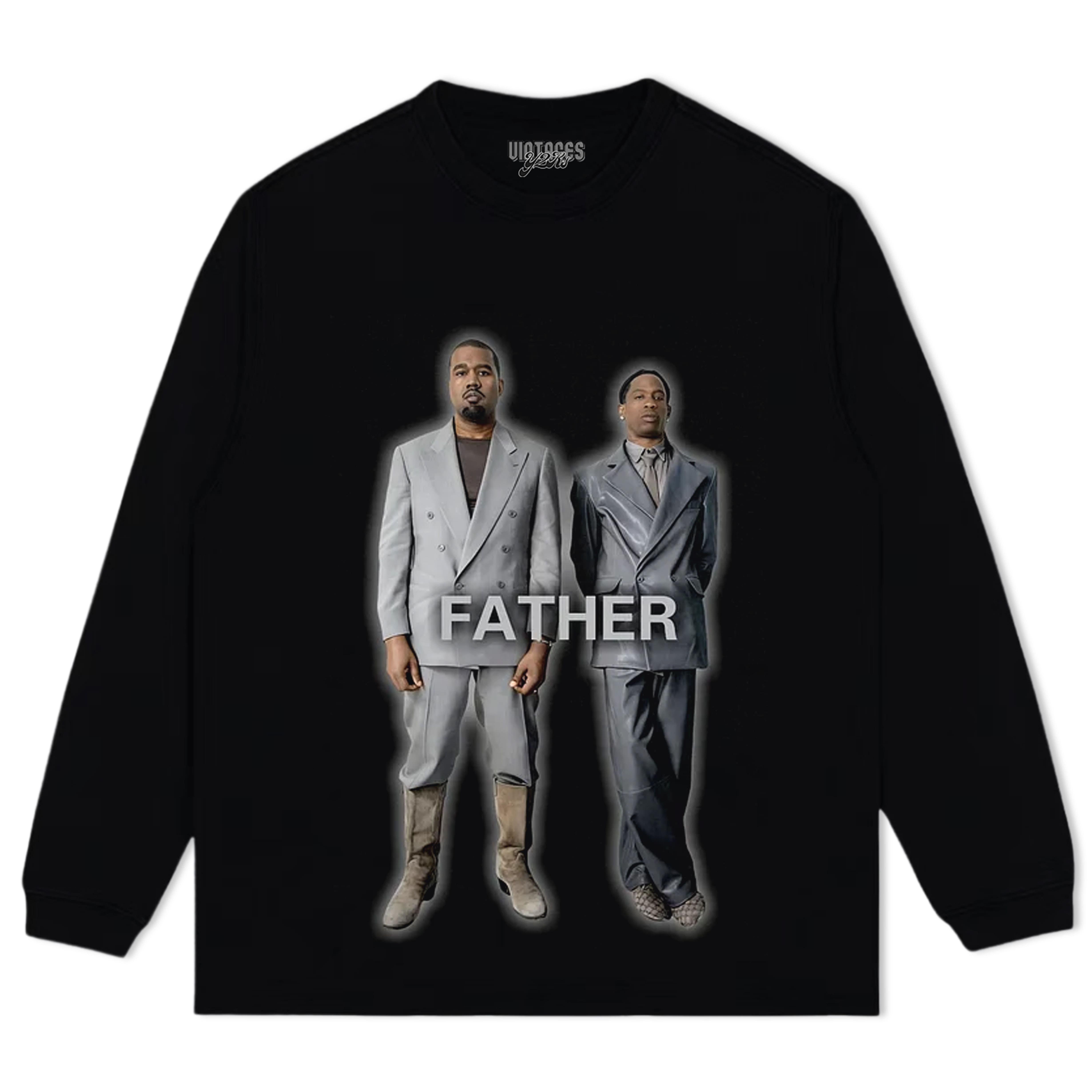 YE TRAVIS SCOTT FATHER TANK TOP & TEE & LONG SLEEVE & LAYERED LS & HOODIE
