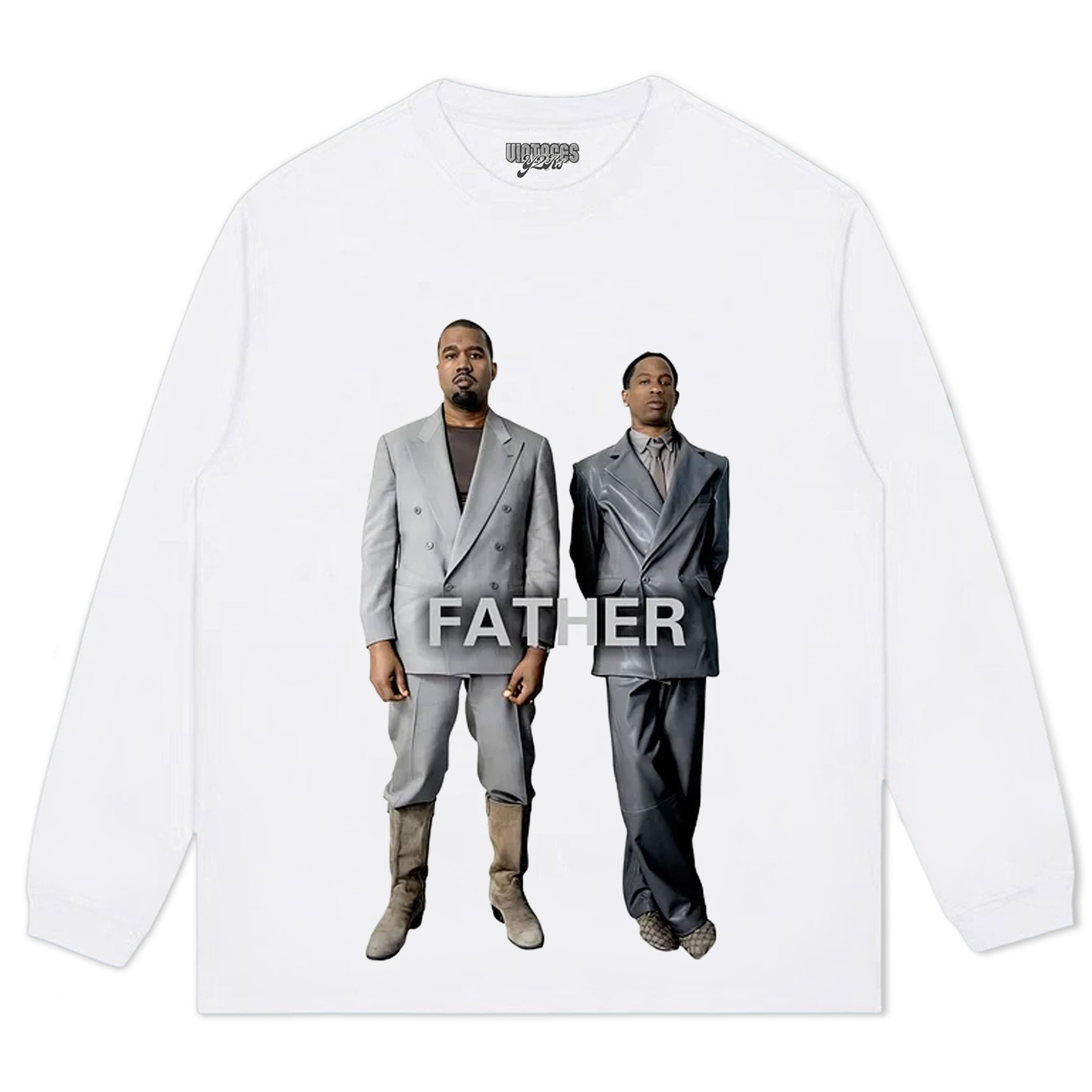 YE TRAVIS SCOTT FATHER TANK TOP & TEE & LONG SLEEVE & LAYERED LS & HOODIE