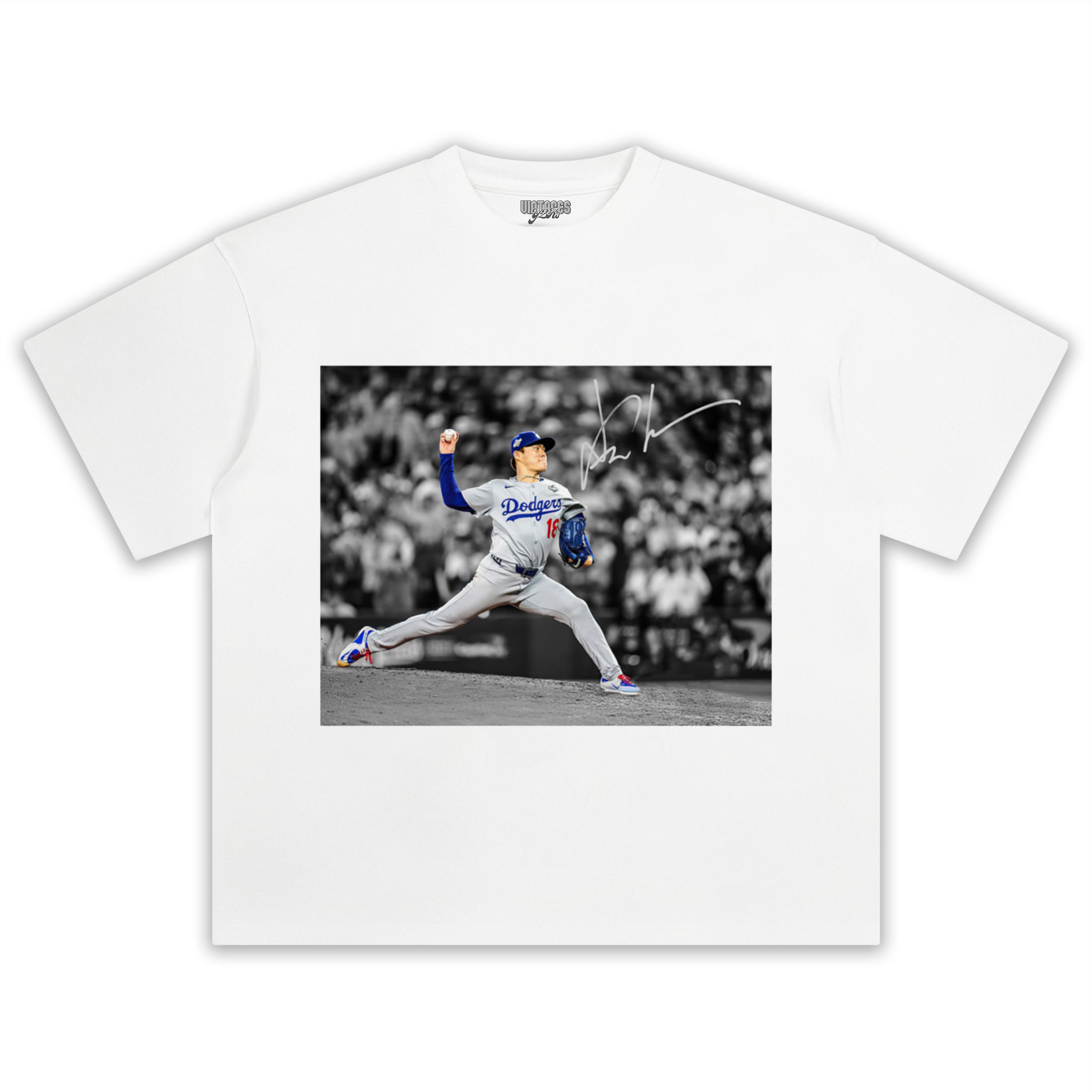 YOSHINOBU YAMAMOTO DODGERS LA TANK TOP & TEE & LONG SLEEVE & LAYERED LS & HOODIE