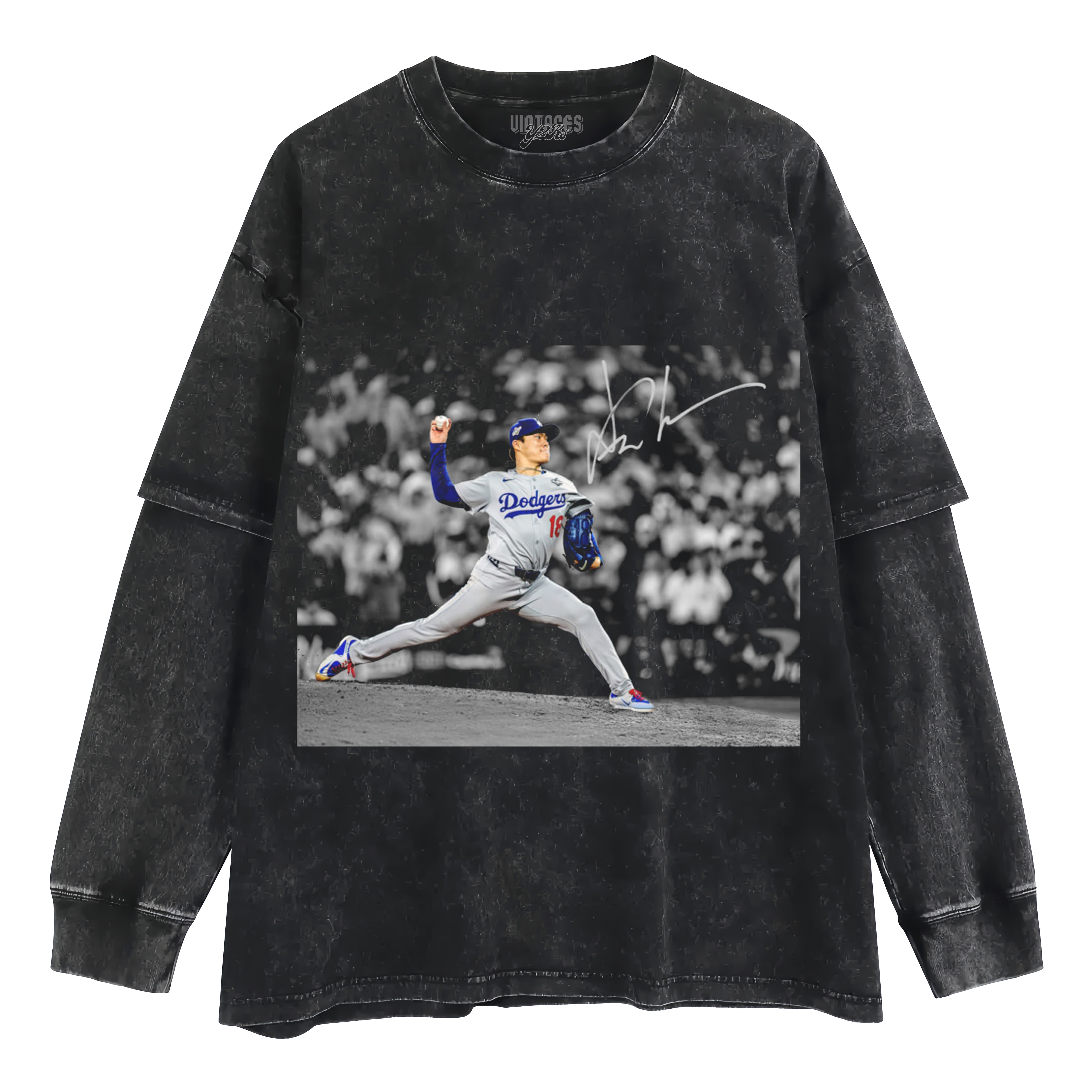 YOSHINOBU YAMAMOTO DODGERS LA TANK TOP & TEE & LONG SLEEVE & LAYERED LS & HOODIE