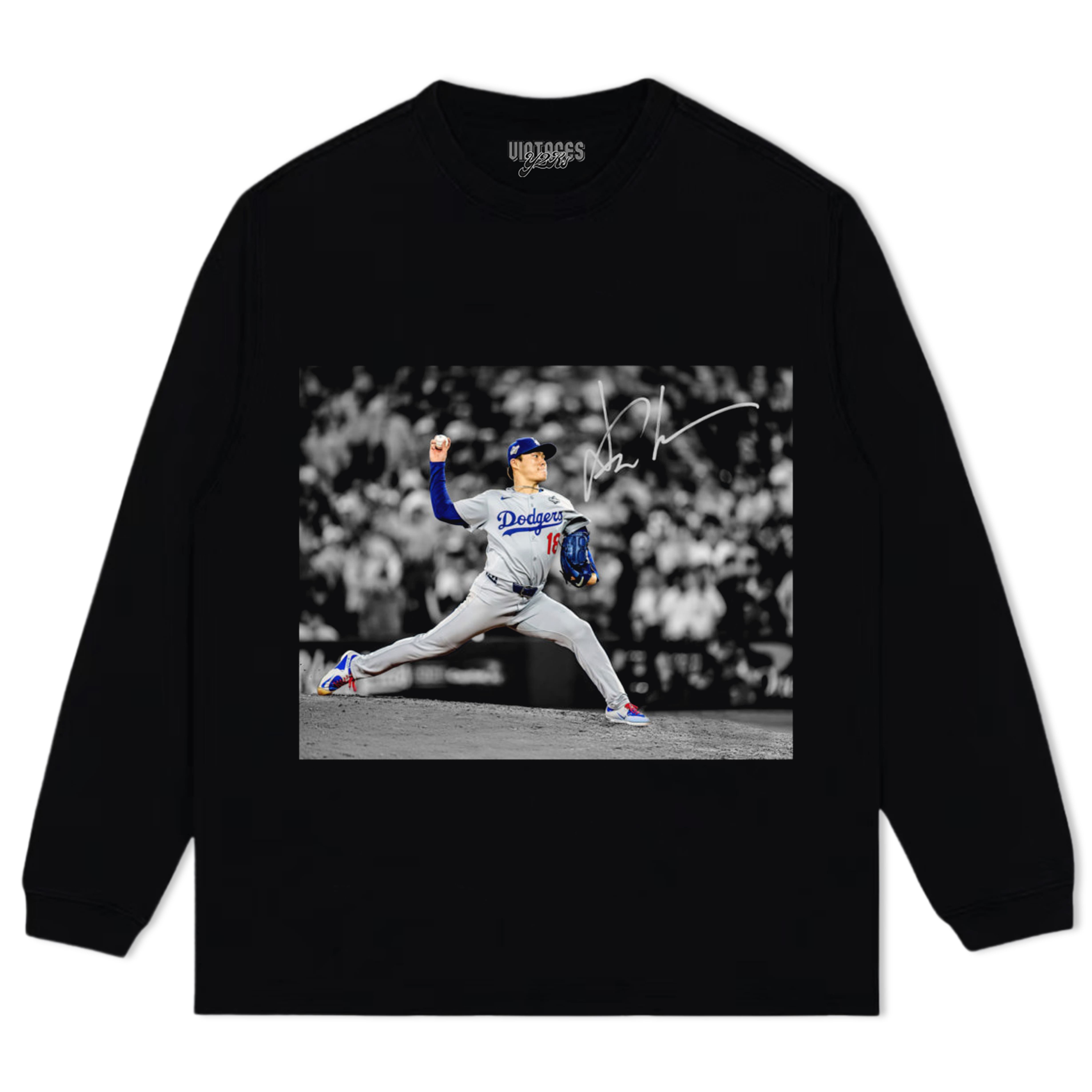 YOSHINOBU YAMAMOTO DODGERS LA TANK TOP & TEE & LONG SLEEVE & LAYERED LS & HOODIE