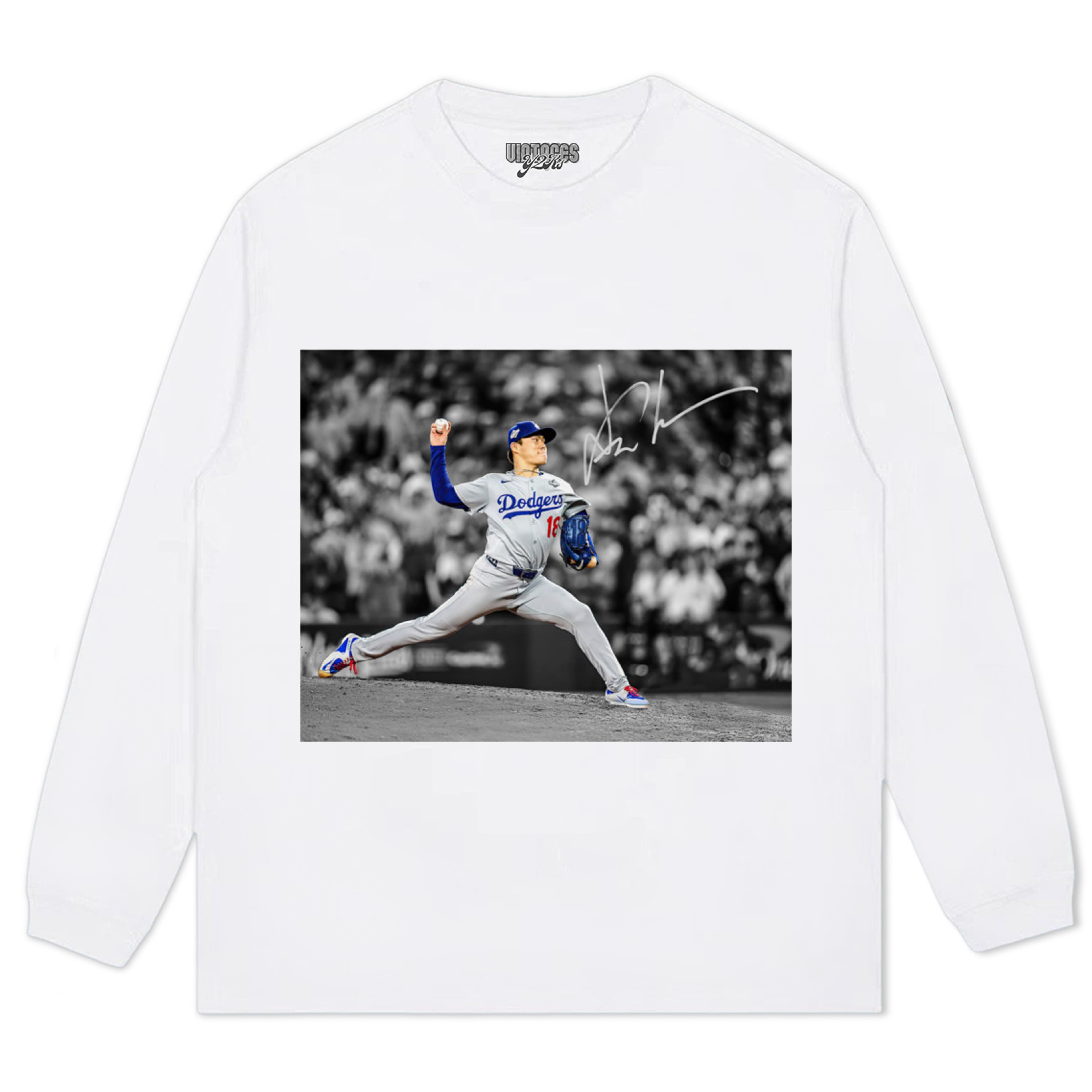YOSHINOBU YAMAMOTO DODGERS LA TANK TOP & TEE & LONG SLEEVE & LAYERED LS & HOODIE
