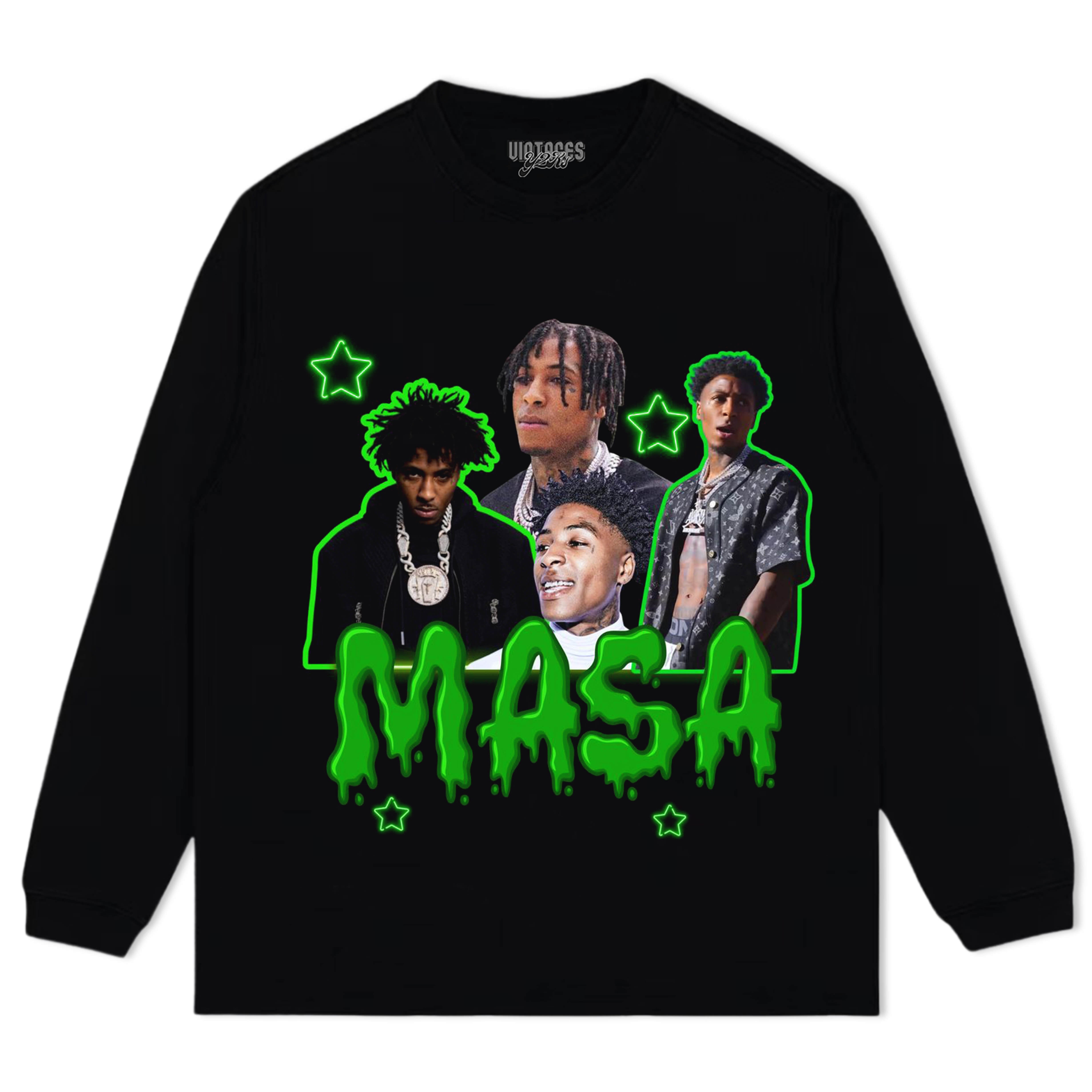 YOUNGBOY NEVER BROKE AGAIN MASA TEE & LS & HOODIE