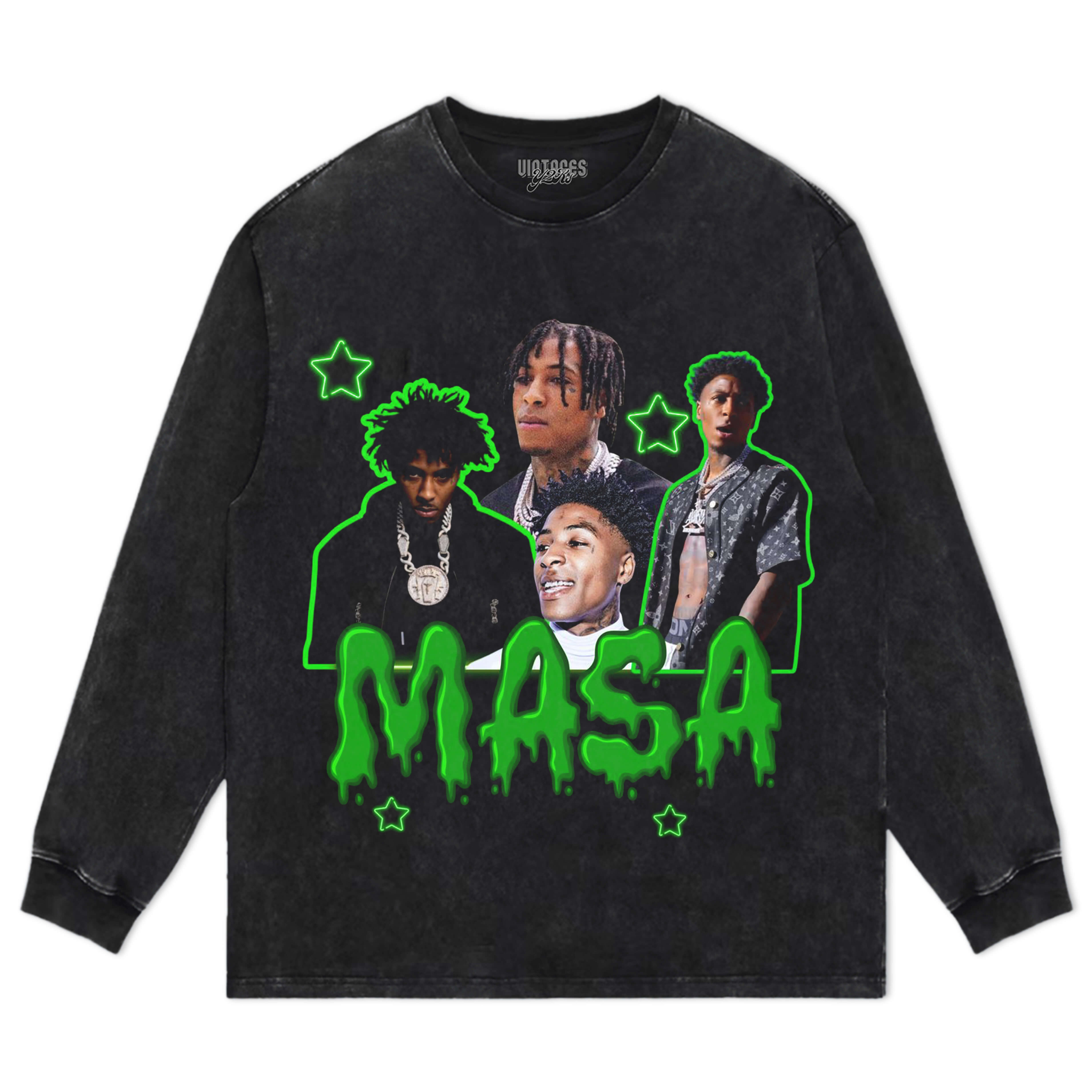 YOUNGBOY NEVER BROKE AGAIN MASA TEE & LS & HOODIE