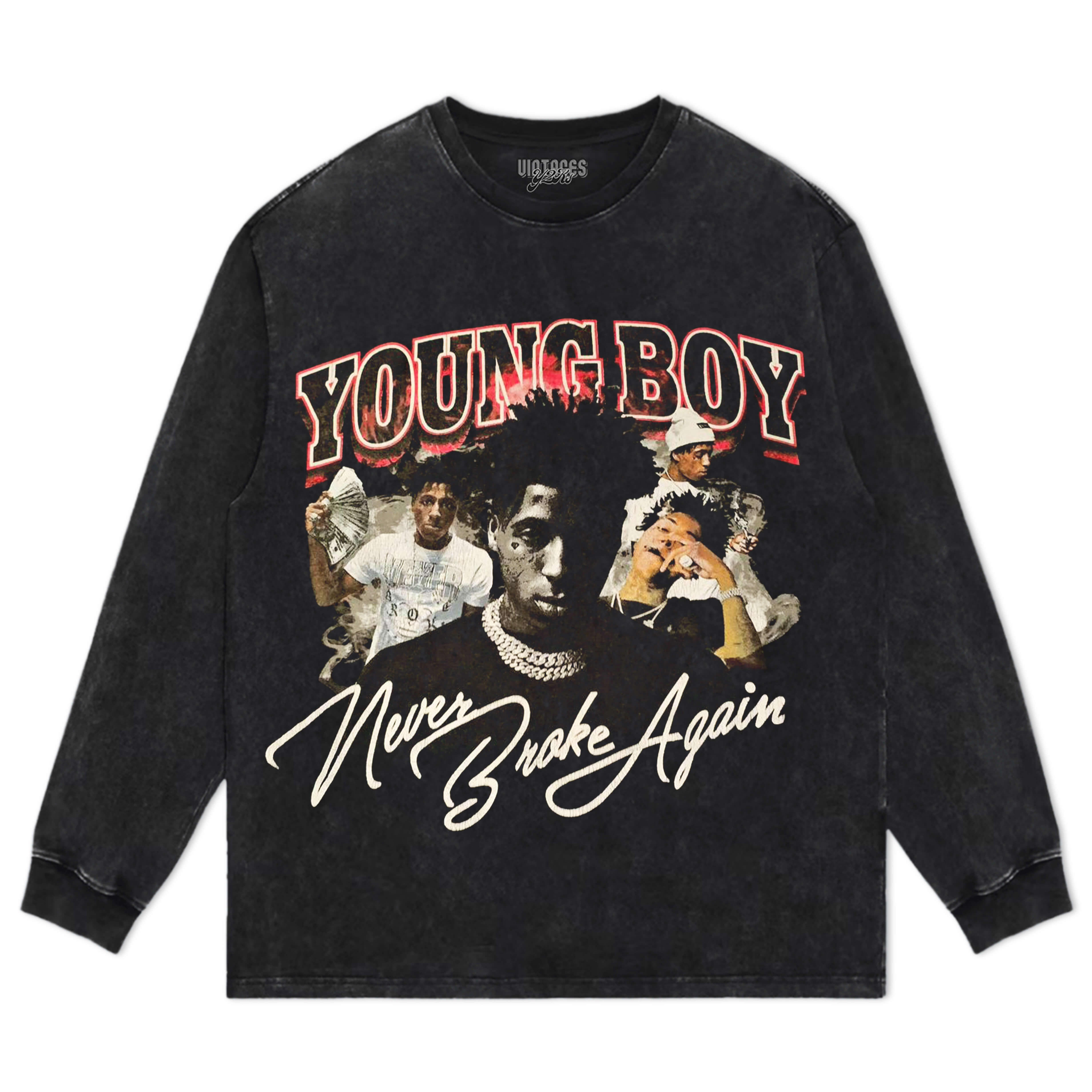 YOUNGBOY NEVER BROKE AGAIN PUZZLE TEE & LS & HOODIE