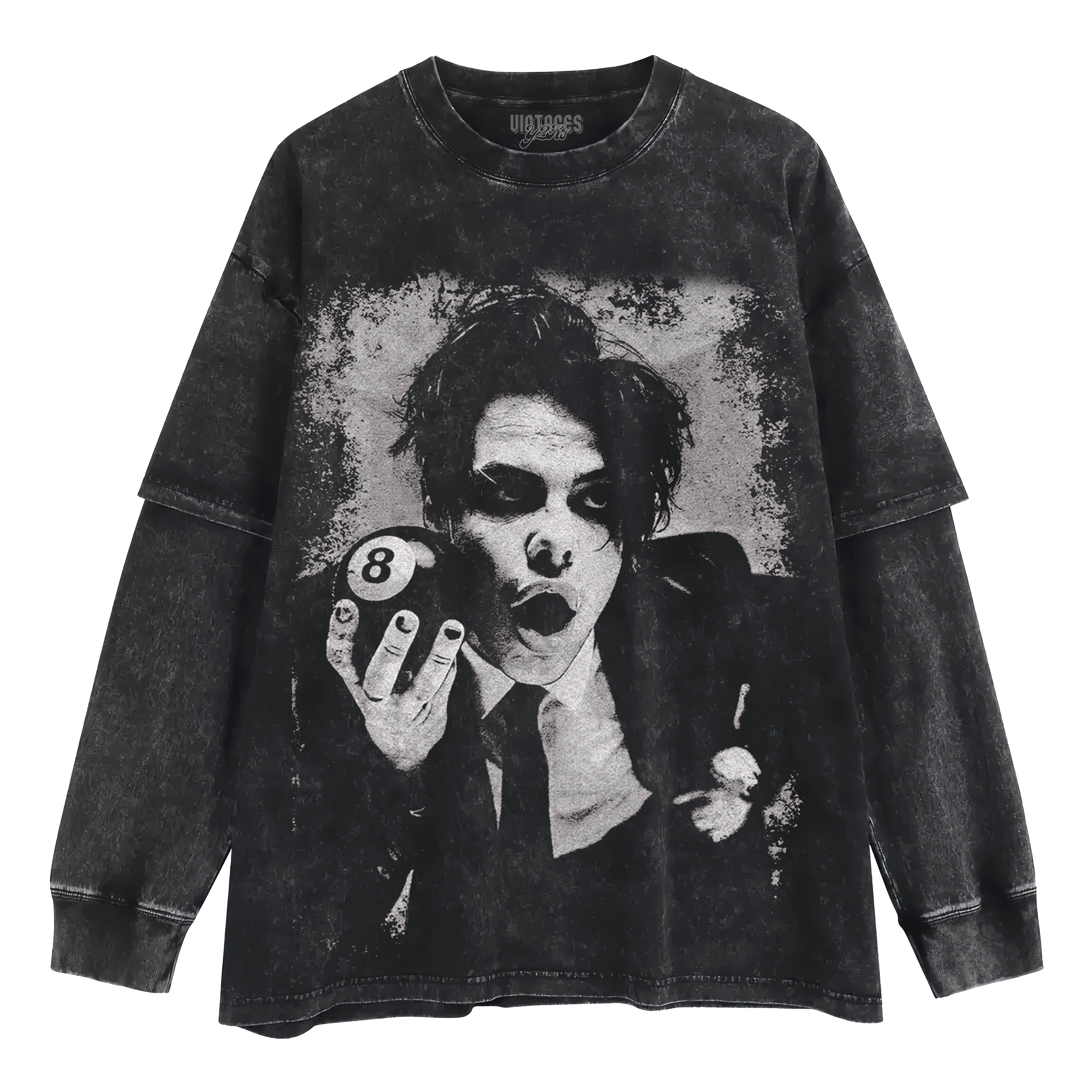 YUNGBLUDD VINTAGE LAYERED LONG SLEEVE