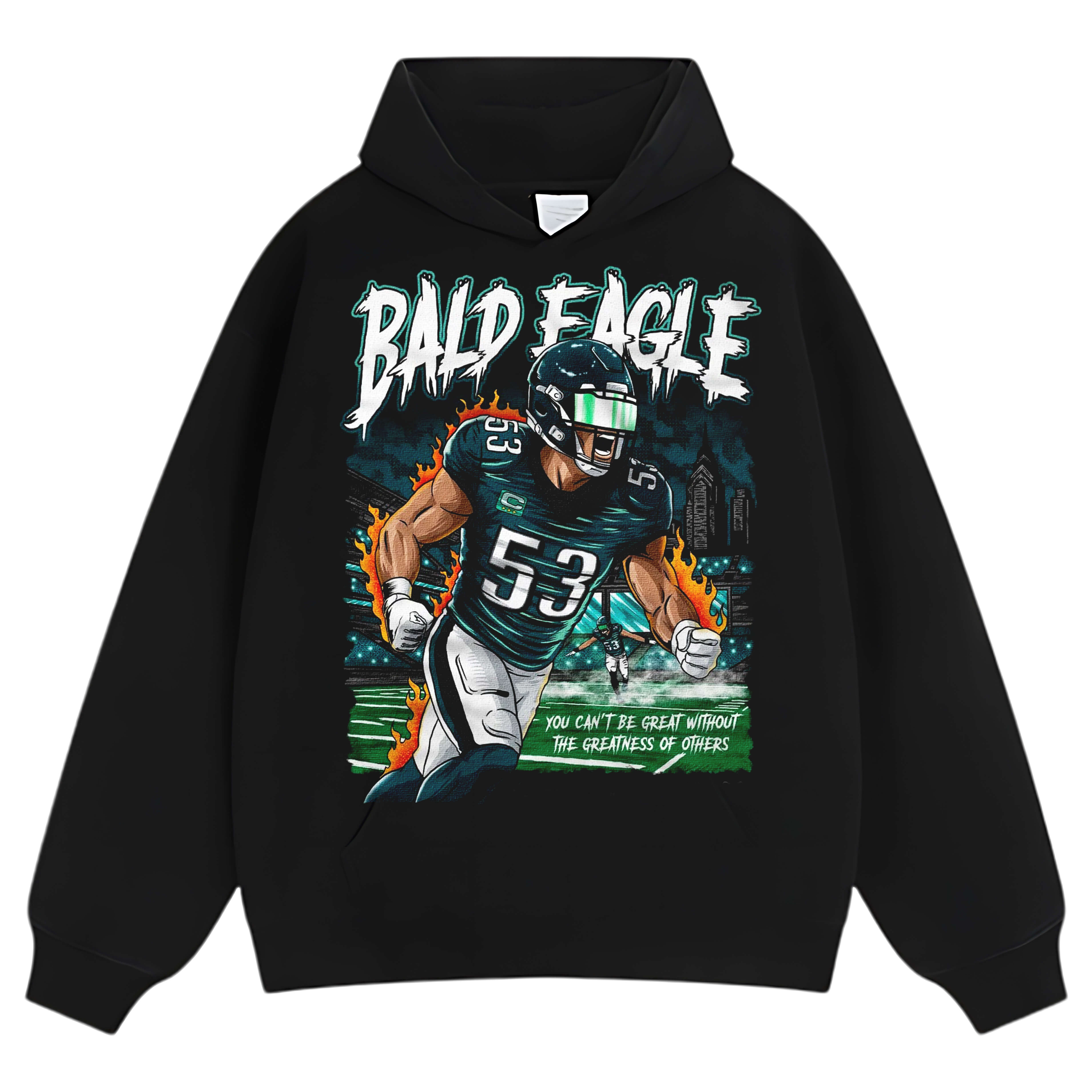 ZACK BAUN BALD EAGLE TEE & LS & HOODIE